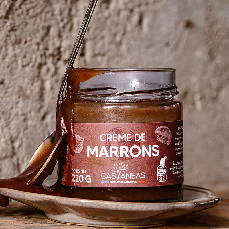 Crème de marrons castaneas