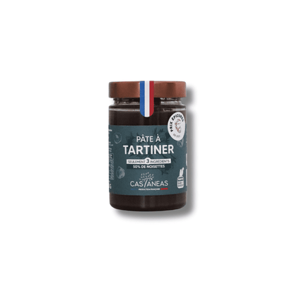 Pâte à tartiner Castaneas 50% de noisettes 